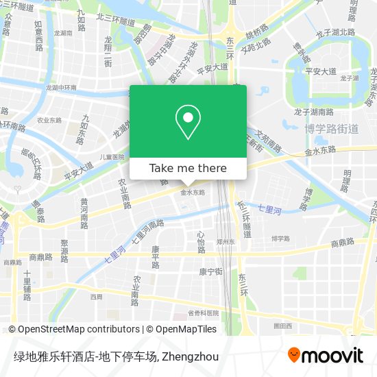 绿地雅乐轩酒店-地下停车场 map