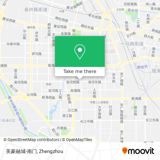 美豪融城-南门 map