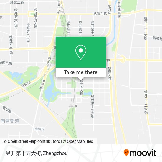 经开第十五大街 map