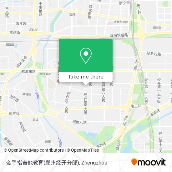 金手指吉他教育(郑州经开分部) map
