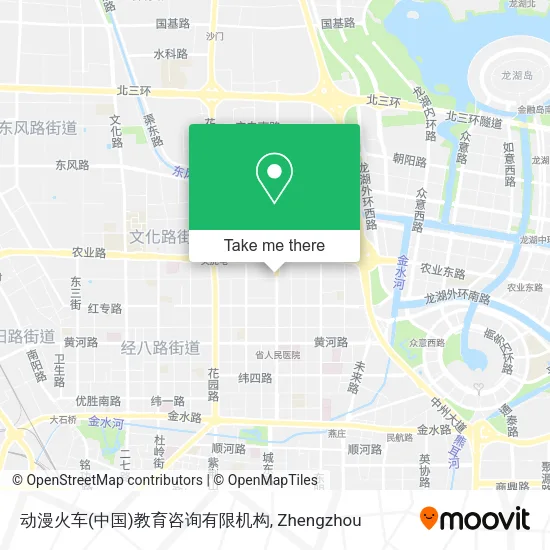 动漫火车(中国)教育咨询有限机构 map