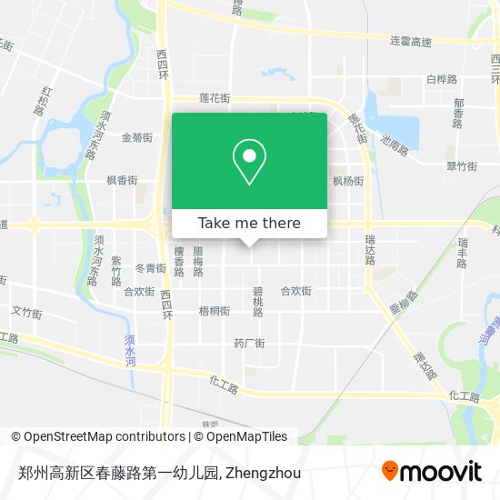 郑州高新区春藤路第一幼儿园 map