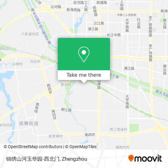 锦绣山河玉华园-西北门 map