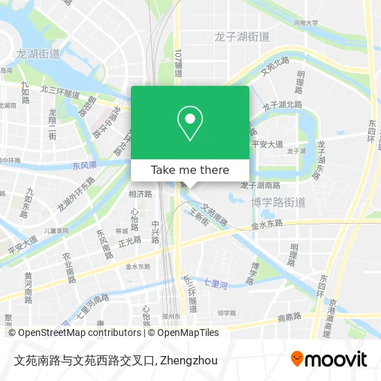 文苑南路与文苑西路交叉口 map