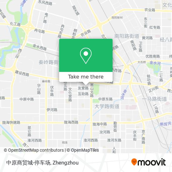 中原商贸城-停车场 map