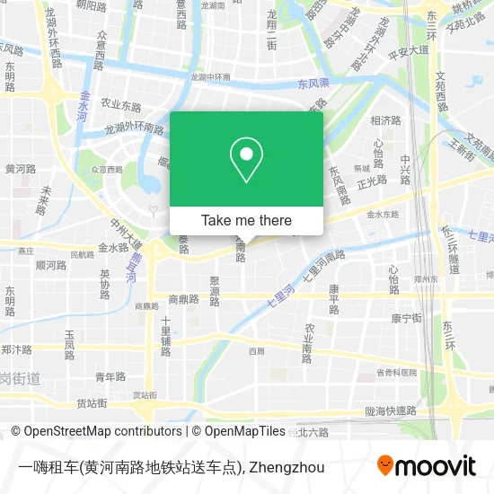 一嗨租车(黄河南路地铁站送车点) map