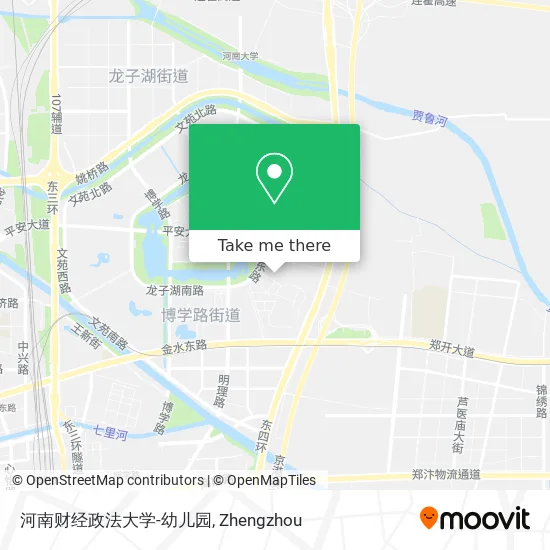 河南财经政法大学-幼儿园 map