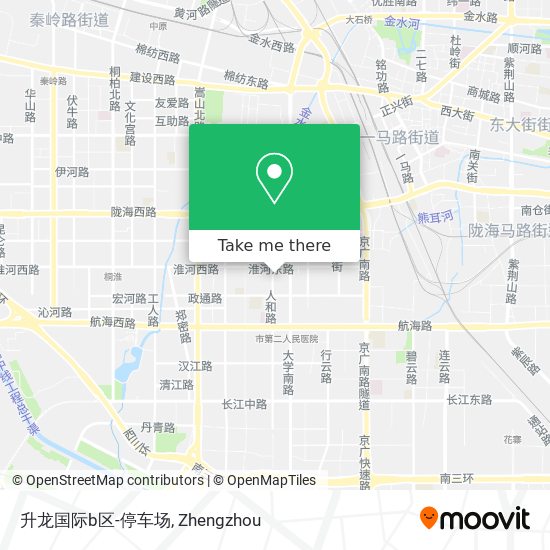 升龙国际b区-停车场 map