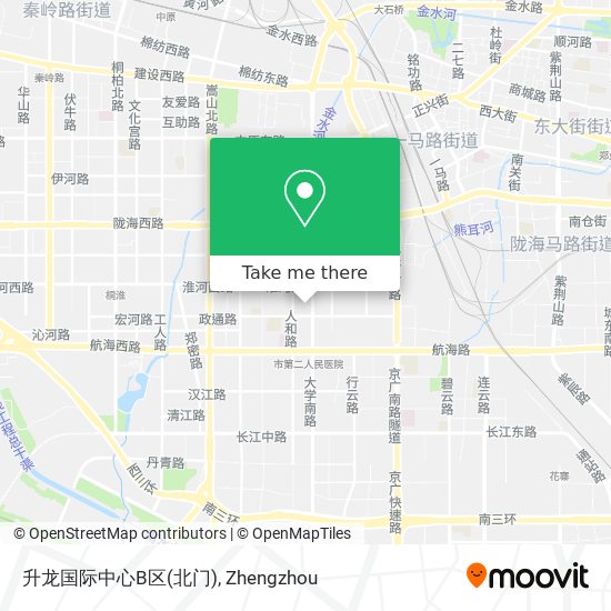 升龙国际中心B区(北门) map