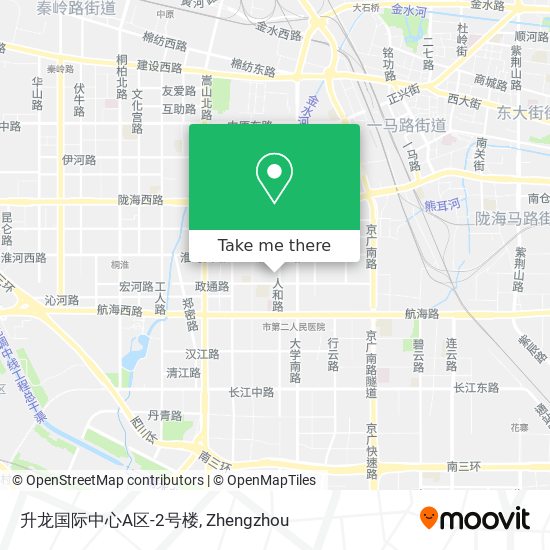 升龙国际中心A区-2号楼 map