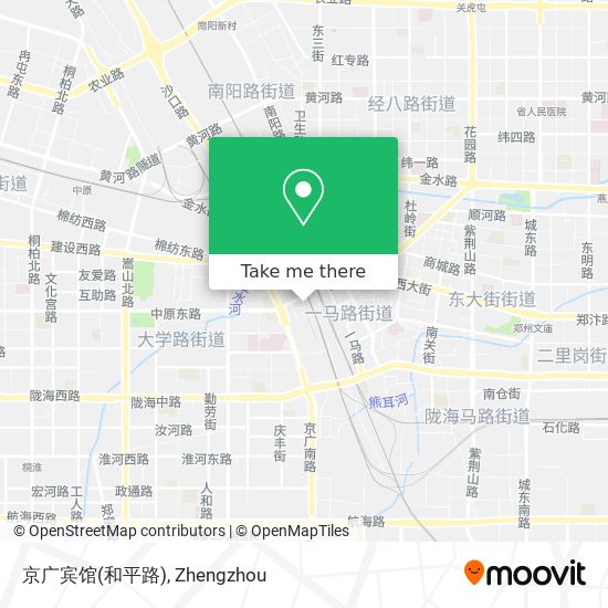 京广宾馆(和平路) map