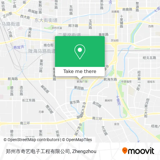 郑州市奇艺电子工程有限公司 map