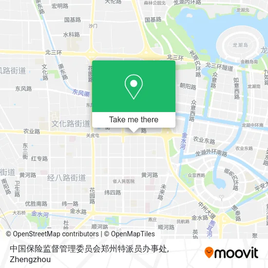 中国保险监督管理委员会郑州特派员办事处 map