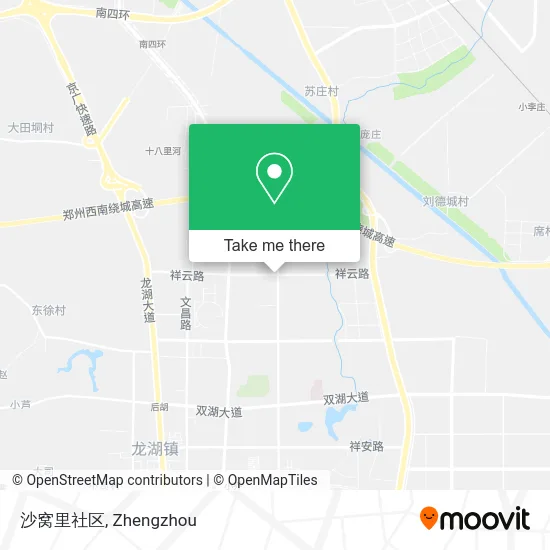 沙窝里社区 map