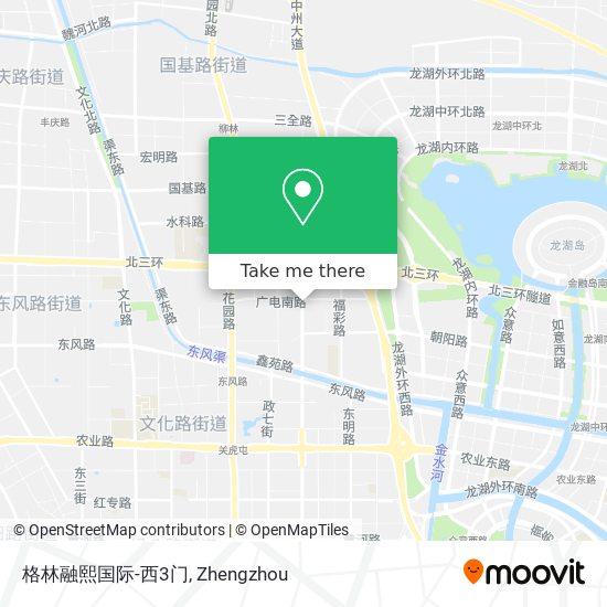 格林融熙国际-西3门 map