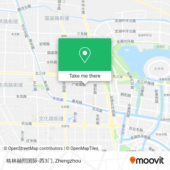 格林融熙国际-西3门 map