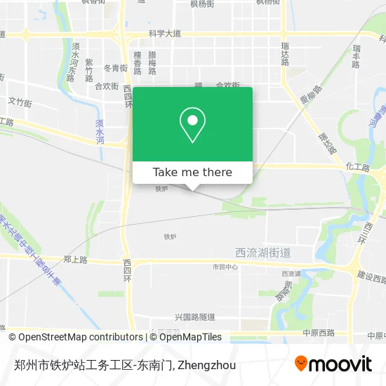 郑州市铁炉站工务工区-东南门 map