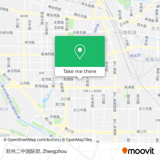 郑州二中国际部 map
