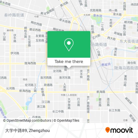 大学中路89 map