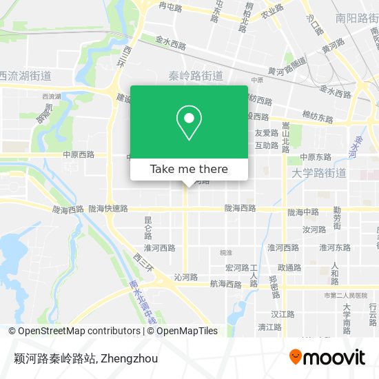 颖河路秦岭路站 map