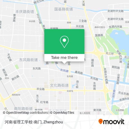 河南省理工学校-南门 map