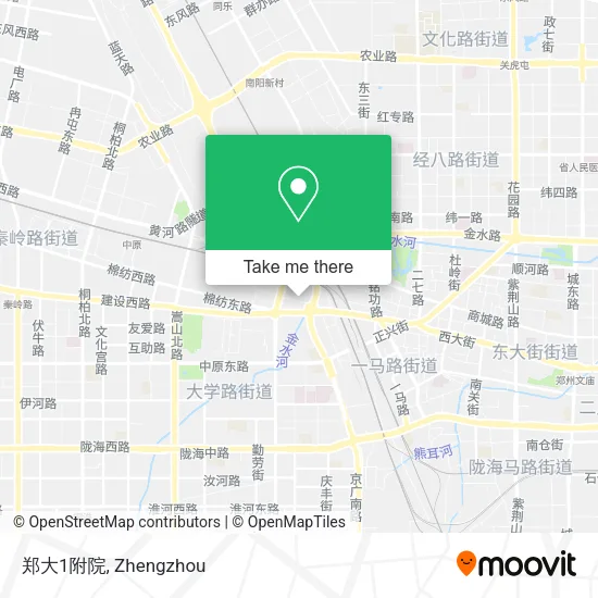 郑大1附院 map