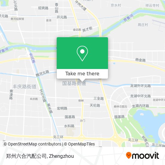 郑州六合汽配公司 map