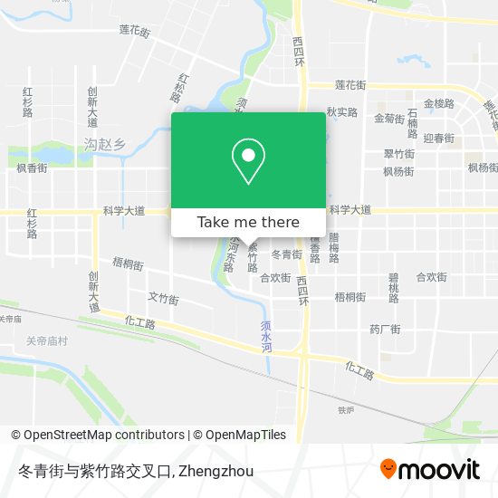 冬青街与紫竹路交叉口 map