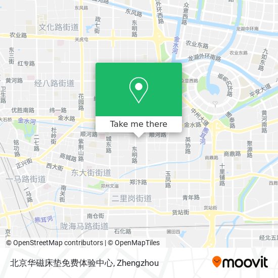 北京华磁床垫免费体验中心 map