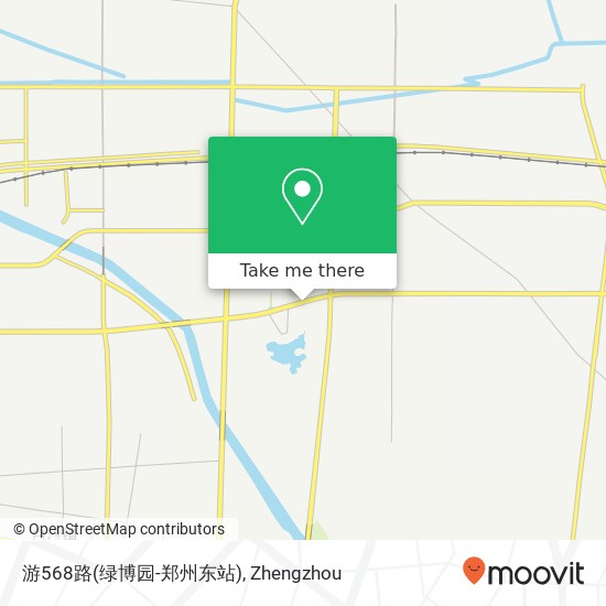 游568路(绿博园-郑州东站) map