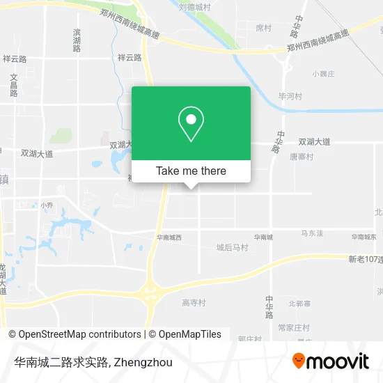 华南城二路求实路 map