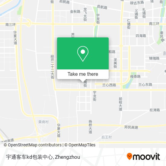宇通客车kd包装中心 map