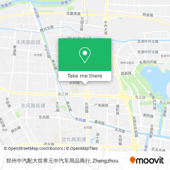 郑州中汽配大世界元中汽车用品商行 map
