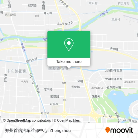 郑州首信汽车维修中心 map