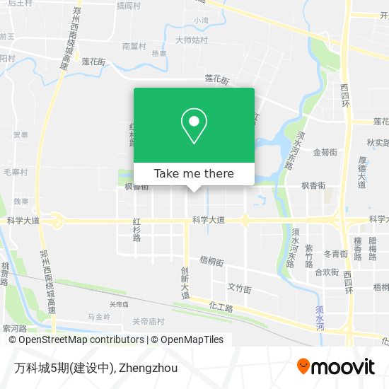 万科城5期(建设中) map