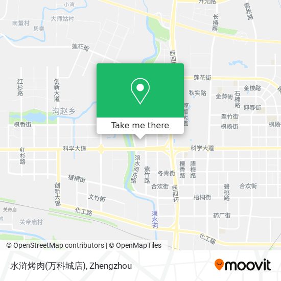 水浒烤肉(万科城店) map