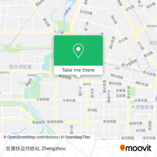 首通快运代收站 map