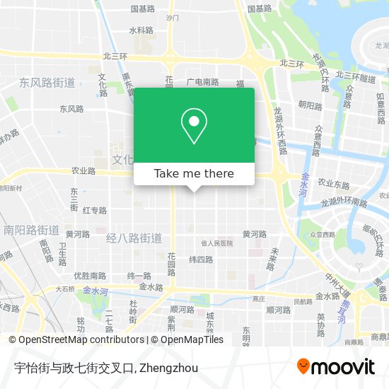 宇怡街与政七街交叉口 map