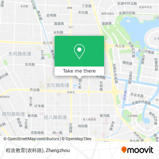程攻教育(农科路) map
