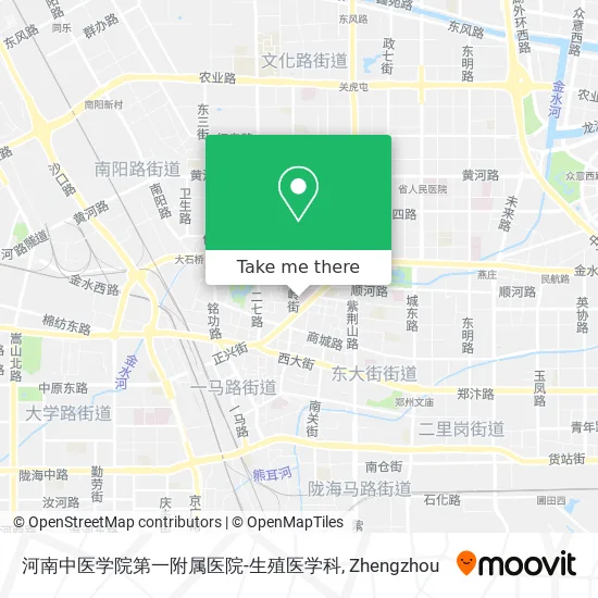 河南中医学院第一附属医院-生殖医学科 map