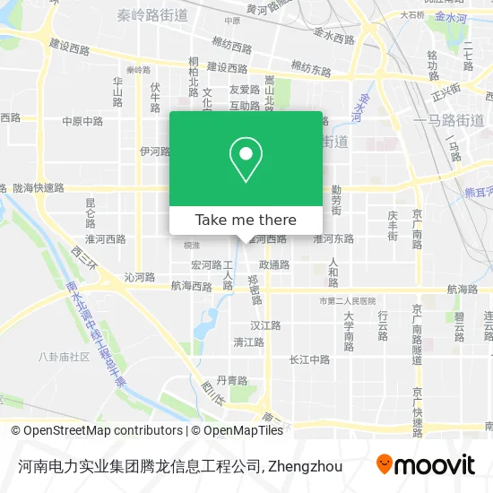 河南电力实业集团腾龙信息工程公司 map