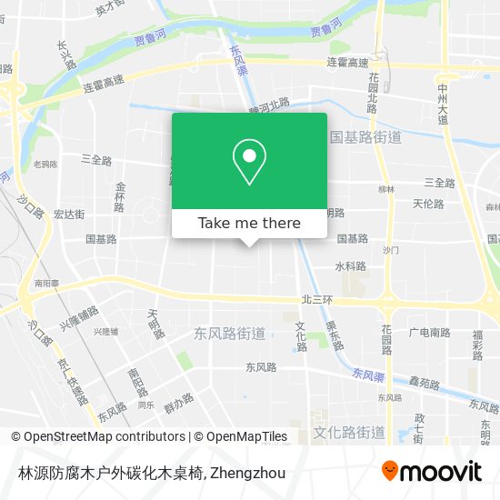 林源防腐木户外碳化木桌椅 map