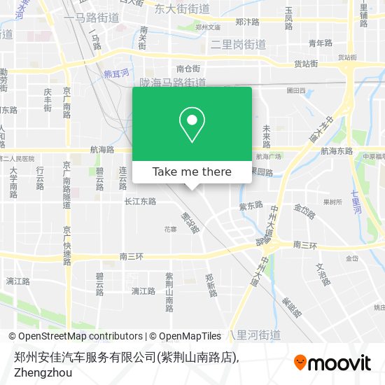 郑州安佳汽车服务有限公司(紫荆山南路店) map