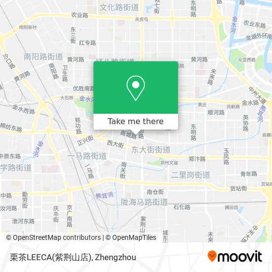 栗茶LEECA(紫荆山店) map