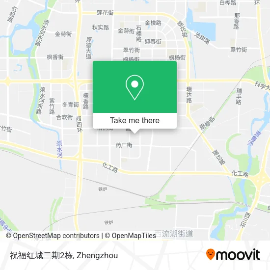 祝福红城二期2栋 map