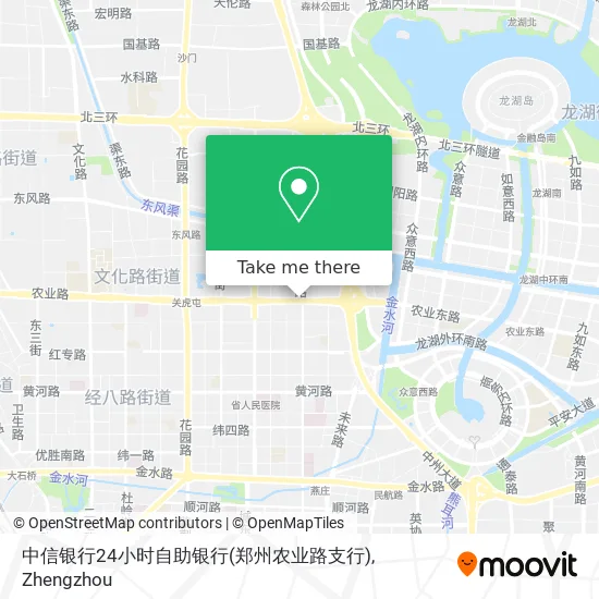 中信银行24小时自助银行(郑州农业路支行) map