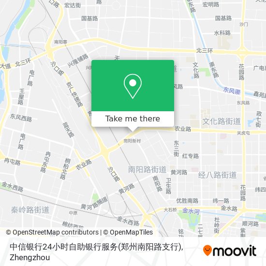 中信银行24小时自助银行服务(郑州南阳路支行) map