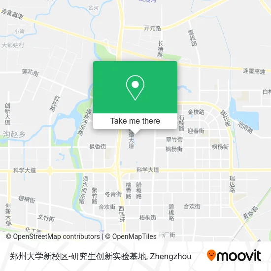 郑州大学新校区-研究生创新实验基地 map