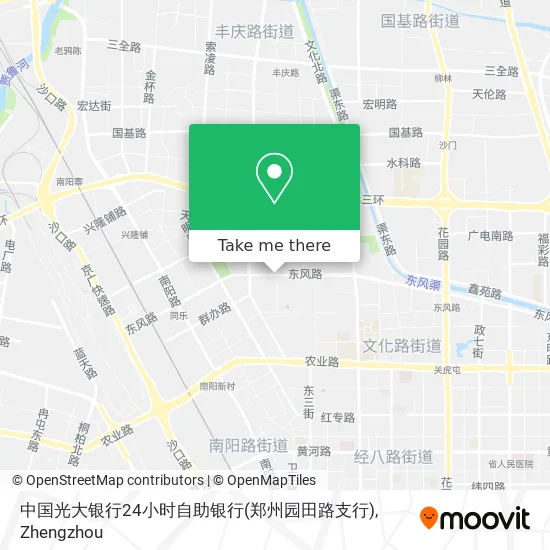 中国光大银行24小时自助银行(郑州园田路支行) map
