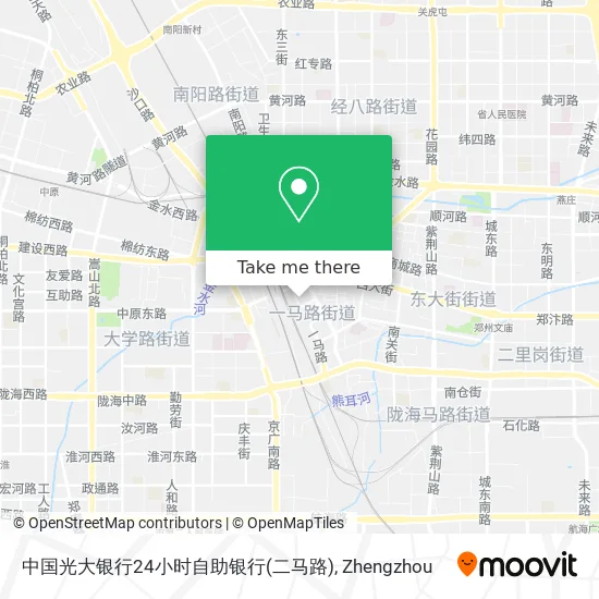 中国光大银行24小时自助银行(二马路) map